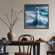 Load image into Gallery viewer, Diamond Painting - Full Round - Gorgeous skirt girl (40*40CM)