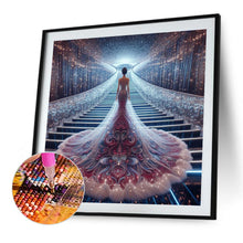 Load image into Gallery viewer, Diamond Painting - Full Round - Gorgeous skirt girl (40*40CM)