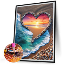 Load image into Gallery viewer, Diamond Painting - Full Round - Love beach (30*40CM)