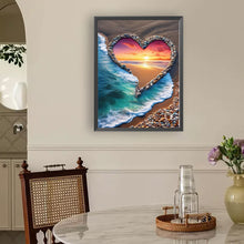 Load image into Gallery viewer, Diamond Painting - Full Round - Love beach (30*40CM)