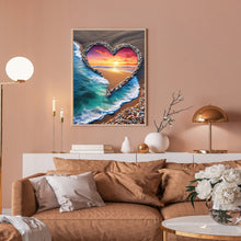 Load image into Gallery viewer, Diamond Painting - Full Round - Love beach (30*40CM)