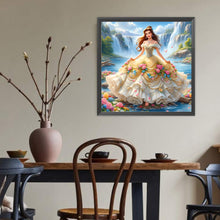 Load image into Gallery viewer, Diamond Painting - Full Round - Disney Princess Belle (40*40CM)