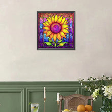 Load image into Gallery viewer, Diamond Painting - Full Square - Sunflower (30*30CM)