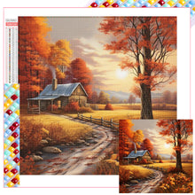 Load image into Gallery viewer, Diamond Painting - Full Square - Autumn maple leaf (40*40CM)