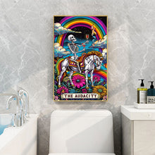 Load image into Gallery viewer, Diamond Painting - Full Round - Skull White horse (40*60CM)