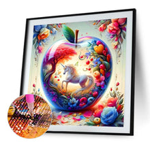 Load image into Gallery viewer, Diamond Painting - Full Square - Little white horse (40*40CM)