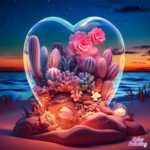 Load image into Gallery viewer, Diamond Painting - Full Square - Love cactus (40*40CM)