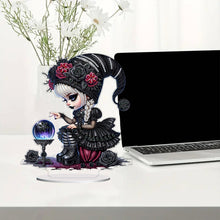 Load image into Gallery viewer, Acrylic Special Shaped Halloween Table Top Diamond Painting Ornament Kits (A)