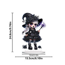 Load image into Gallery viewer, Acrylic Special Shaped Halloween Table Top Diamond Painting Ornament Kits (B)