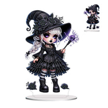 Load image into Gallery viewer, Acrylic Special Shaped Halloween Table Top Diamond Painting Ornament Kits (B)
