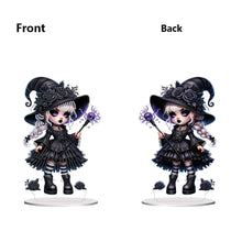 Load image into Gallery viewer, Acrylic Special Shaped Halloween Table Top Diamond Painting Ornament Kits (B)