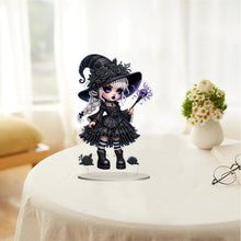 Load image into Gallery viewer, Acrylic Special Shaped Halloween Table Top Diamond Painting Ornament Kits (B)