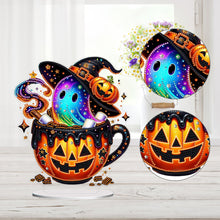 Load image into Gallery viewer, Acrylic Special Shaped Halloween Table Top Diamond Painting Ornament Kits (D)