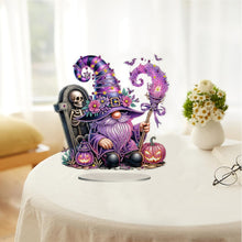 Load image into Gallery viewer, Acrylic Special Shaped Halloween Table Top Diamond Painting Ornament Kits (E)