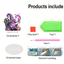 Load image into Gallery viewer, Acrylic Special Shaped Halloween Table Top Diamond Painting Ornament Kits (E)