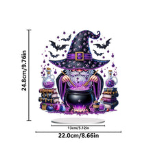 Load image into Gallery viewer, Acrylic Special Shaped Halloween Table Top Diamond Painting Ornament Kits (F)