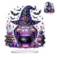Load image into Gallery viewer, Acrylic Special Shaped Halloween Table Top Diamond Painting Ornament Kits (F)