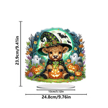 Load image into Gallery viewer, Acrylic Special Shaped Halloween Table Top Diamond Painting Ornament Kits (G)