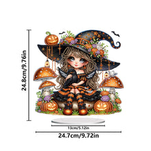 Load image into Gallery viewer, Acrylic Special Shaped Halloween Table Top Diamond Painting Ornament Kits (H)