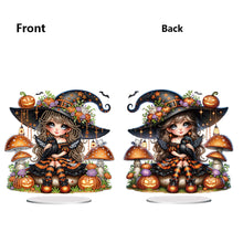 Load image into Gallery viewer, Acrylic Special Shaped Halloween Table Top Diamond Painting Ornament Kits (H)