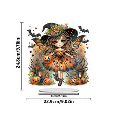 Load image into Gallery viewer, Acrylic Special Shaped Halloween Table Top Diamond Painting Ornament Kits (I)