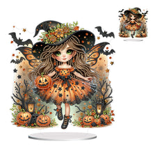 Load image into Gallery viewer, Acrylic Special Shaped Halloween Table Top Diamond Painting Ornament Kits (I)