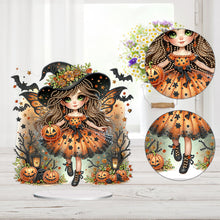 Load image into Gallery viewer, Acrylic Special Shaped Halloween Table Top Diamond Painting Ornament Kits (I)