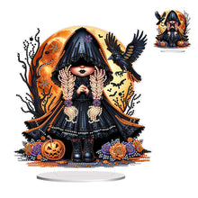 Load image into Gallery viewer, Acrylic Special Shaped Halloween Table Top Diamond Painting Ornament Kits (K)