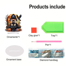 Load image into Gallery viewer, Acrylic Special Shaped Halloween Table Top Diamond Painting Ornament Kits (K)