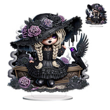 Load image into Gallery viewer, Acrylic Special Shaped Halloween Table Top Diamond Painting Ornament Kits (M)