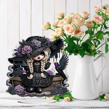 Load image into Gallery viewer, Acrylic Special Shaped Halloween Table Top Diamond Painting Ornament Kits (M)