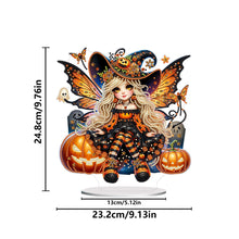 Load image into Gallery viewer, Acrylic Special Shaped Halloween Table Top Diamond Painting Ornament Kits (N)