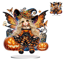 Load image into Gallery viewer, Acrylic Special Shaped Halloween Table Top Diamond Painting Ornament Kits (N)