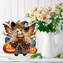 Load image into Gallery viewer, Acrylic Special Shaped Halloween Table Top Diamond Painting Ornament Kits (N)