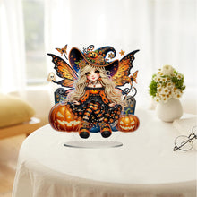 Load image into Gallery viewer, Acrylic Special Shaped Halloween Table Top Diamond Painting Ornament Kits (N)