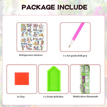 Load image into Gallery viewer, 25Pcs Mickey and Friends Diamond Painting Fridge Stickers for Fridge Whiteboards