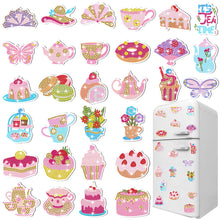 Load image into Gallery viewer, 30Pcs Dessert Diamond Painting Fridge Magnet Fridge Stickers for Home Decor