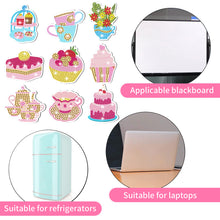 Load image into Gallery viewer, 30Pcs Dessert Diamond Painting Fridge Magnet Fridge Stickers for Home Decor