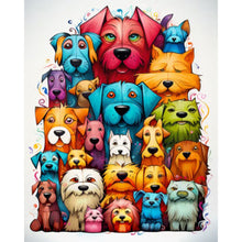 Load image into Gallery viewer, Diamond Painting - Full Square - Dog (40*50CM)