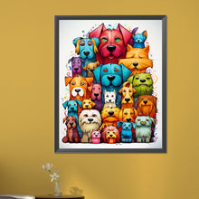 Load image into Gallery viewer, Diamond Painting - Full Square - Dog (40*50CM)