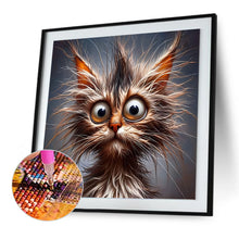 Load image into Gallery viewer, Diamond Painting - Full Round - Fried cat (30*30CM)