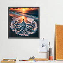 Load image into Gallery viewer, Diamond Painting - Full Round - Girl with gorgeous skirt (40*40CM)