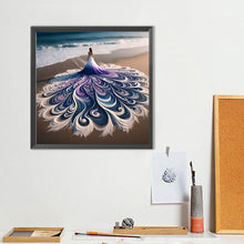 Load image into Gallery viewer, Diamond Painting - Full Round - Girl with gorgeous skirt (40*40CM)