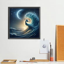 Load image into Gallery viewer, Diamond Painting - Full Round - Girl with gorgeous skirt (40*40CM)