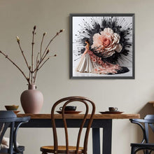 Load image into Gallery viewer, Diamond Painting - Full Round - Girl with gorgeous skirt (40*40CM)