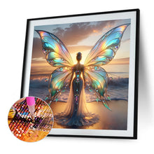 Load image into Gallery viewer, Diamond Painting - Full Round - Girl with gorgeous skirt (40*40CM)