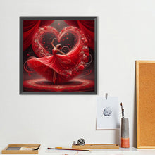 Load image into Gallery viewer, Diamond Painting - Full Round - Girl with gorgeous skirt (40*40CM)