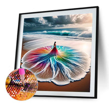 Load image into Gallery viewer, Diamond Painting - Full Round - Dream Girl with colorful wave skirt (40*40CM)