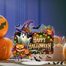 Load image into Gallery viewer, Acrylic Christmas Party Desktop Diamond Art Kits Diamond Painting Desktop Decors