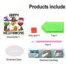 Load image into Gallery viewer, Acrylic Christmas Party Desktop Diamond Art Kits Diamond Painting Desktop Decors